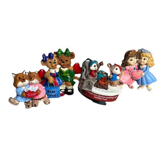 Hallmark Other - Vintage Best Friend Husband Wife Christmas Ornaments Hallmark Keepsake Mixed Lot